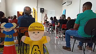 Agetran inicia ações voltadas aos alunos, coordenadores e diretores da Reme 