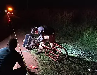 Ciclista morre atropelado na rodovia BR 163