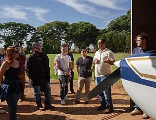 Minicurso promove introdução às Ciências Aeronáuticas