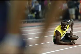 O velocista Usain Bolt desabafa em rede social, após boatos