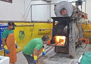 Incineração de produtos apreendidos preserva Saúde Pública