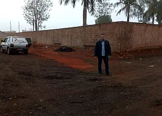 Pepa comprova bom serviço de recuperação de ruas no Jardim Vitória