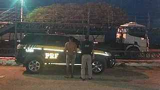 Homem bêbado transportava 26 toneladas de produto em caminhão por rodovia