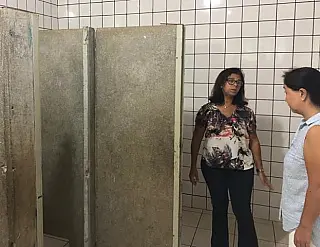 Vereadora Marinisa intervém por melhorias na escola Manoel Santiago