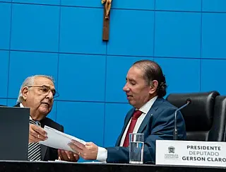 Gerson Claro recebe pedido do TCE