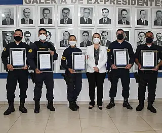 Banda da Guarda é homenageada por Liandra