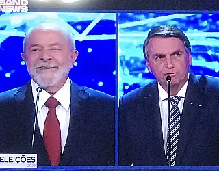 Candidatos a presidente na TV Globo