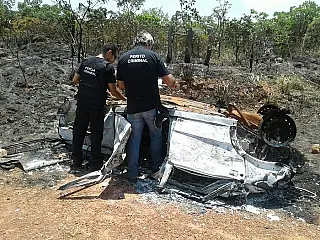 Duas mulheres morreram após motorista bêbado perde controle de carro e capotar
