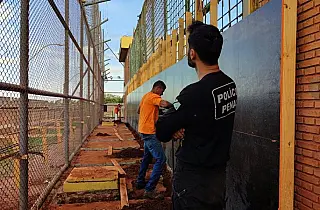 Com obras na Máxima da Capital, Agepen reforça controle de segurança