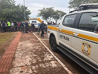 Passeio Ciclístico reforça conscientização com mobilidade