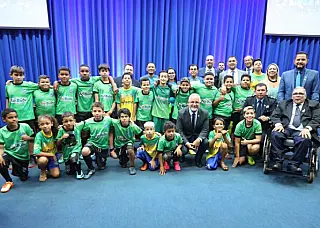 Sessão da Câmara homenageia atletas mirins