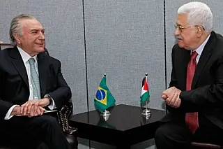 Presidente palestino e primeiro-ministro israelense são convidados a visitar o Brasil
