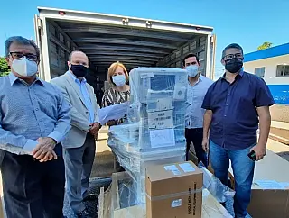 Hospital da Vida recebe novos equipamentos para ala Covid em Dourados