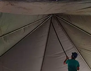 Feira do Parque dos Ipês volta a funcionar com tenda nova nesta terça