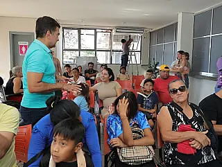 Marçal acompanha instalação de melhorias no Hospital da Vida