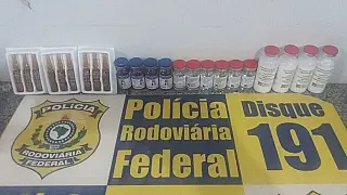 Homem é preso na BR-163 com anabolizantes proibidos no Brasil