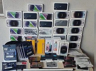 DOF apreende carga de R$ 350 mil em celulares
