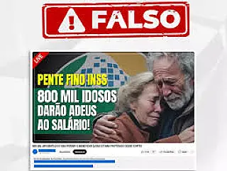 INSS alerta para notícia falsa sobre corte de 800 mil benefícios