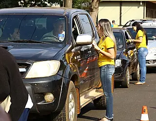 No dia do motorista, blitz pede mais calma e atenção no trânsito