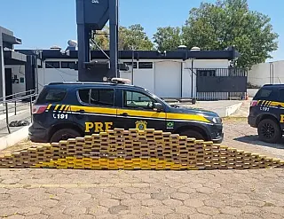 PRF apreende carga de cocaína em Corumbá