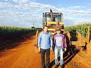 Silas Zanata acompanha ações da Prefeitura em distritos