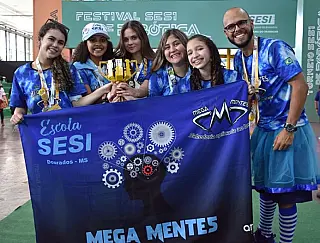 Dourados ganha título nacional de robótica para MS