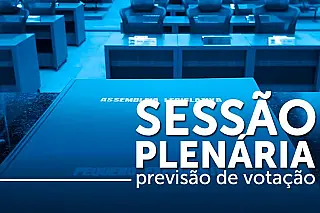 Quatro projetos estão pautados para a sessão plenária desta quinta-feira