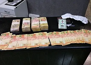 Estudante de Medicina preso com 36 mil reais em notas falsas