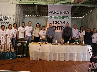 Fundo Social do Sicredi atende entidades de Dourados com doações