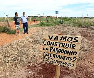 Laudir pede área de parque