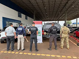 Criminoso é preso na fronteira com Paraguai