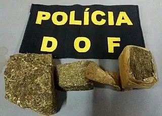 Rapaz é preso com 350 gramas de maconha no trevo