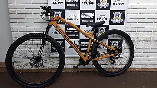 Guarda recupera bicicleta furtada