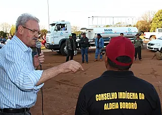 Ação de Geraldo garante água para indígenas e fim do bloqueio em rodovia