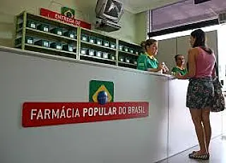 Farmácia Popular passa a oferecer 95% dos medicamentos de graça