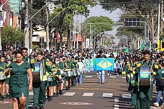 Desfile de 7 de Setembro cadastra até 5 de agosto