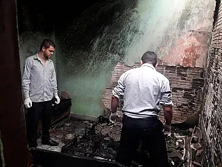Mulher tem corpo carbonizado em incêndio criminoso ocorrido em Rio Brilhante