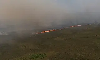 Destino 'misterioso' de helicóptero prejudica combate a incêndios em MS
