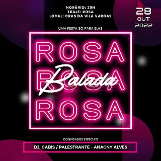 UBS de Vila Vargas realiza "Balada Rosa" para celebrar ações de conscientização