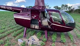 Megatraficante teve 9 helicópteros apreendidos ou que caíram em 2 anos