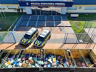 PRF apreende maior carga de drogas do ano