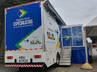 Saúde leva carreta de atendimentos a Corumbá