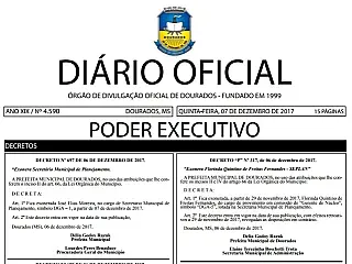 Diário Oficial confirma exoneração do secretário José Elias na Prefeitura