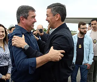 Riedel e presidente do Paraguai conferem Rota