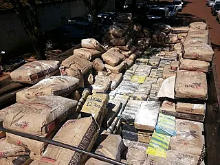 DOF apreende carga superior a 3 toneladas de maconha