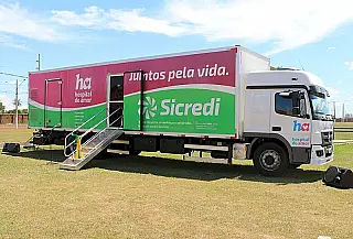 Unidade Móvel do Hospital de Amor atenderá dias 18 e 19 em Dourados