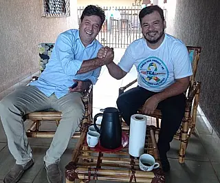 Mandetta vem buscar apoio político em Dourados