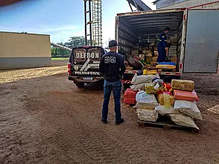 Polícia Civil incinera  15 toneladas de drogas