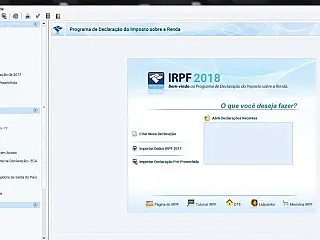 Já está disponível programa para fazer o Imposto de Renda