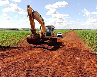 Prefeitura já realizou mais de 360 km de patrolamento na cidade e área rural